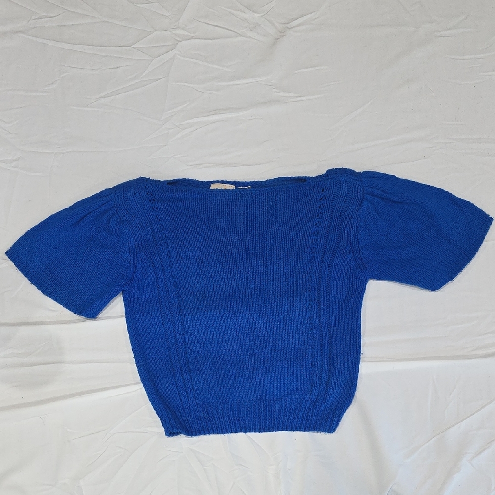 Liz Claiborne Vibrant Blue Women's Knit Sweater